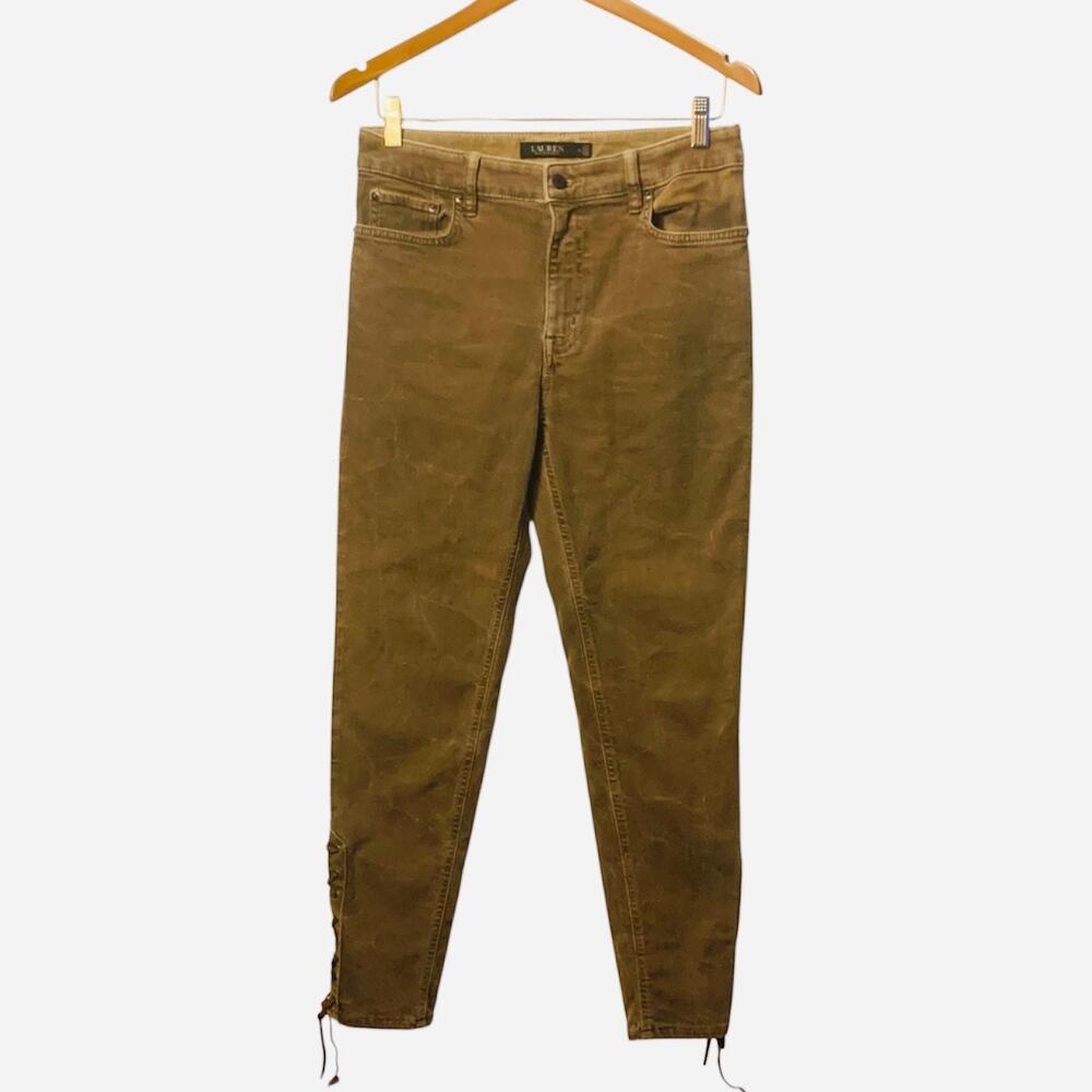 Lauren ralph lauren jeans sahara tan sz 6 - Picture 2 of 8